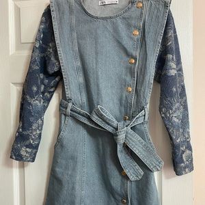 Zara Limited Edition Denim Dress